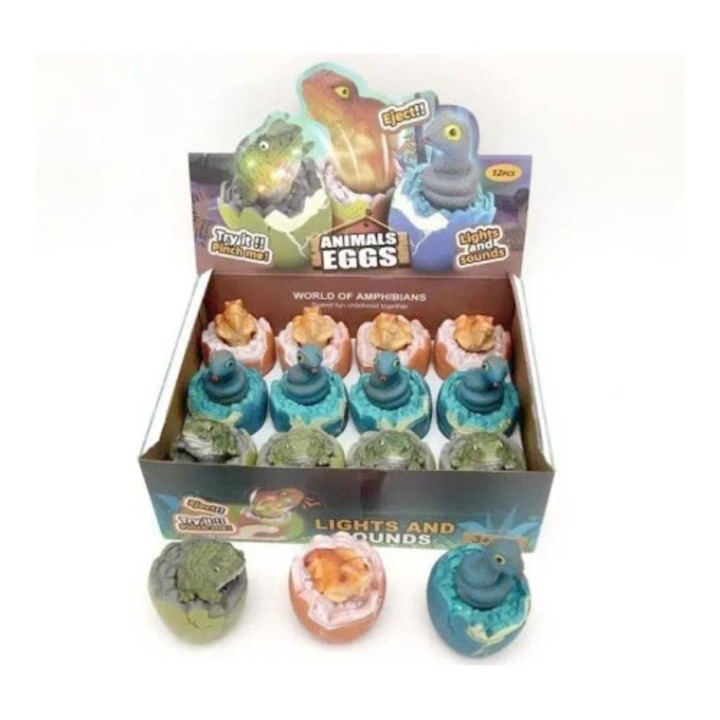 Állathangos készlet, 12 db-os, Merkpol, többszínű, 12x8cm