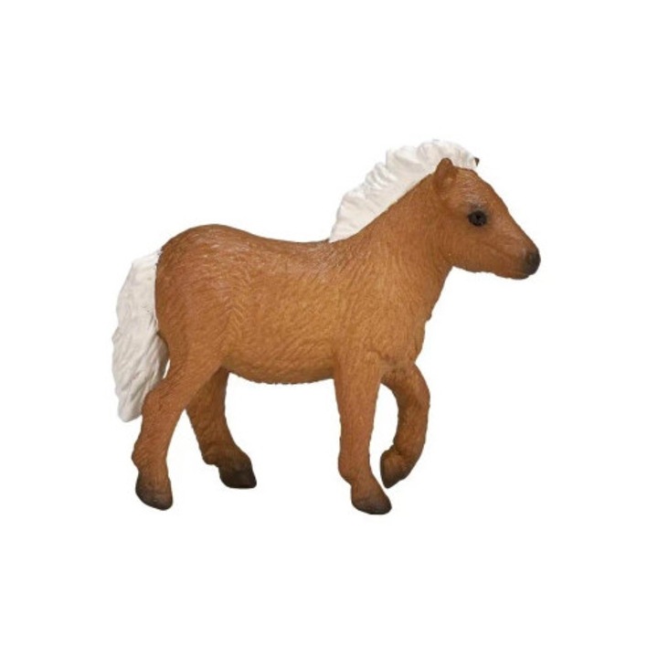 Figurina Mojo, cal Szetland, 5,5x1,5x5cm, pentru copii 3+