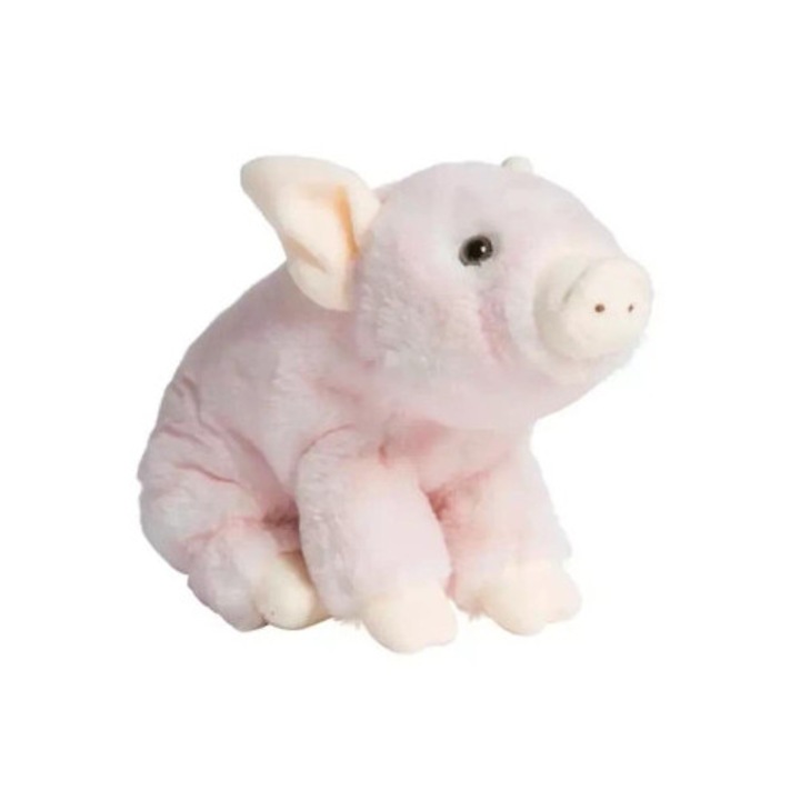 Prosiaczek 22cm, jucarie de plus, Molli Toys, moale, pentru copii de la 3 luni