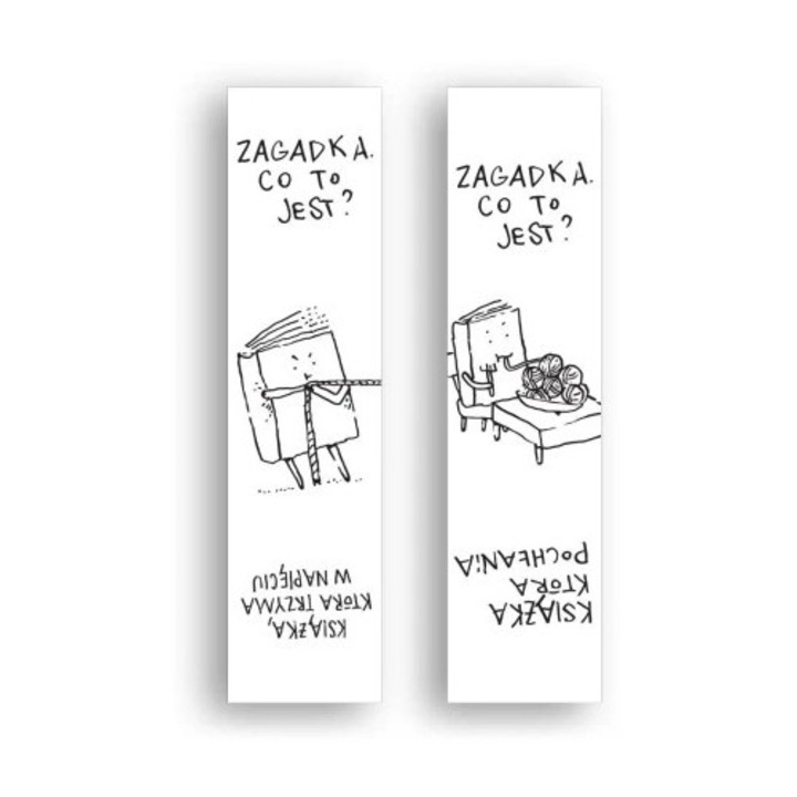 Marca Molom, semn de carte din carton, 50x200mm, material mat 350g