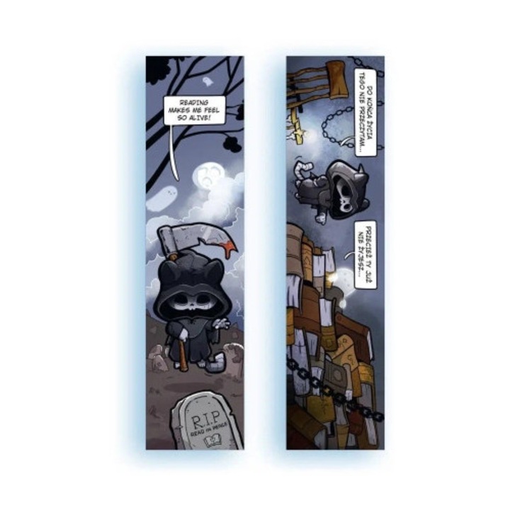 Marcaj de carte Molom, carton 300g, metalic-silver, 50x200mm