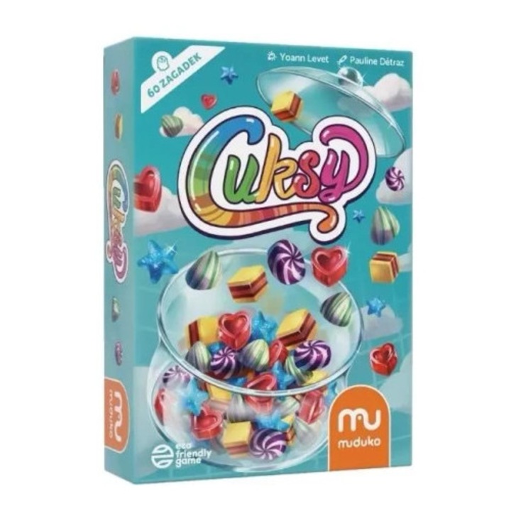 Cukuri, MUDUKO, 60 de provocari, 1+ jucatori, 7-99 ani, 5 minute