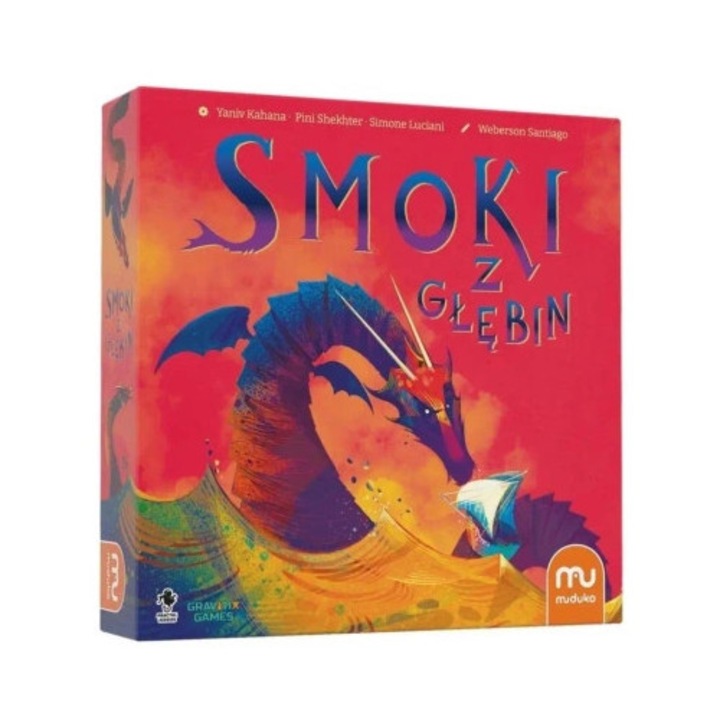Joc de societate, MUDUKO, Smoki din adancuri, 2-4 jucatori, multicolor