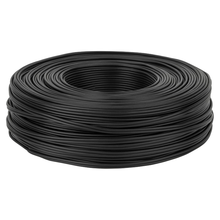 Cablu 2 x RCA, 100m, negru