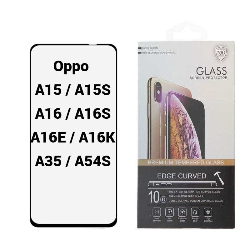 Folie Protectie Ecran 10D pentru Oppo A15 / A15S / A16 / A16E / A16K / A16S / A35 / A54S