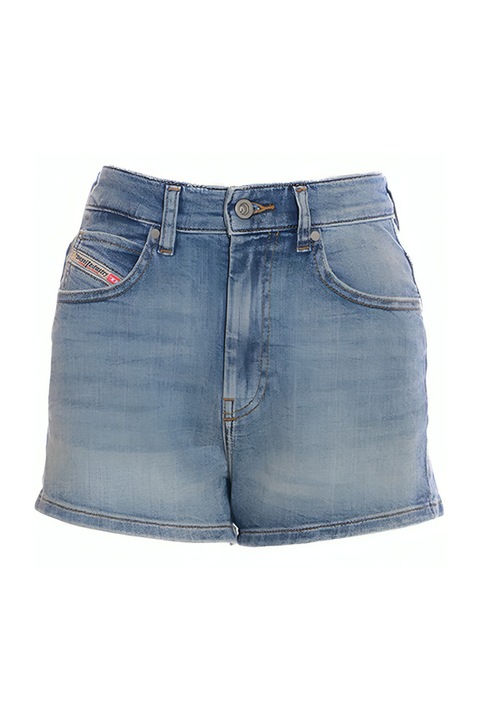Дамски дънкови къси панталони Diesel D EISELLE 8001648 16121-30, Regular Fit, Памук, S, Светлосин