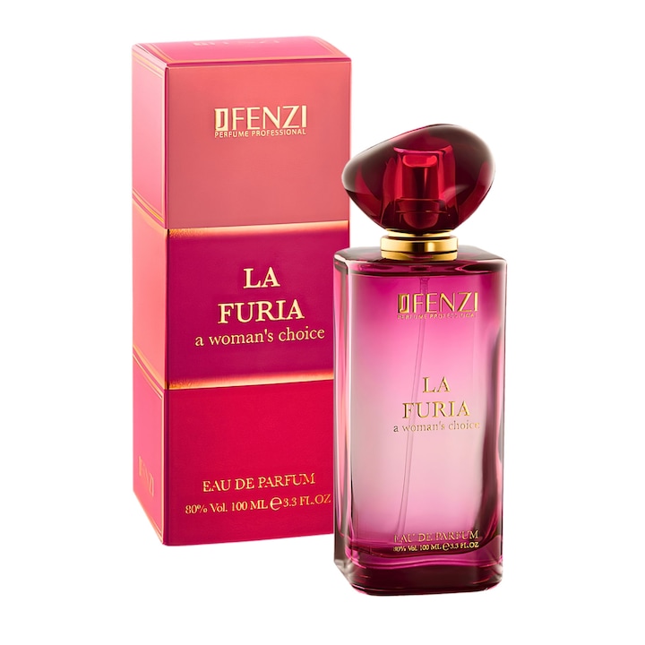 JFenzi női parfüm, La Furia, EDP, 100 ml