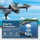 IUni M10 Дрон с 2 Камери, Wi-Fi FPV, Сгъваем, Предаване на Живо на Телефон