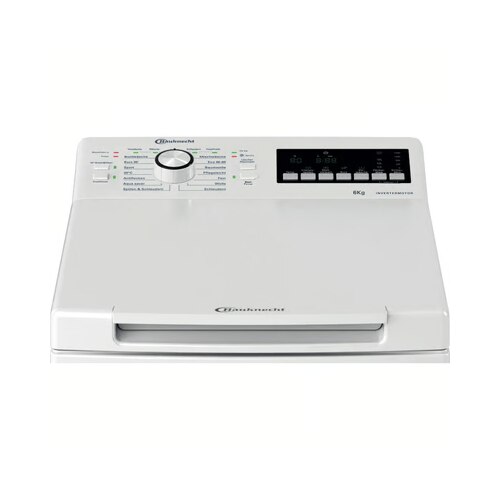 Masina de spalat rufe verticala Bauknecht WAT612EXB6, 6 kg, 1200 rpm, Alb, 400x600x900mm