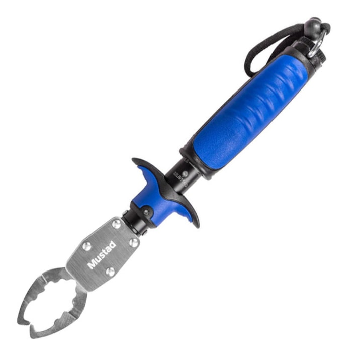 Mustad MTL-SS-115 halcsipesz, Beépített mérleggel, Gripper, 15 kg-ig