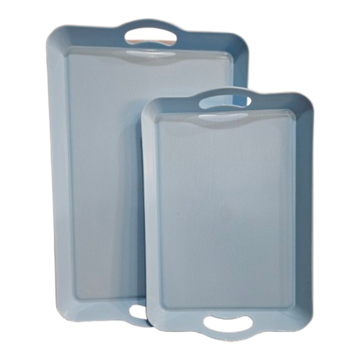 Пластмсова табла за сервиране и отсервиране с дръжка, 28 x 41 см