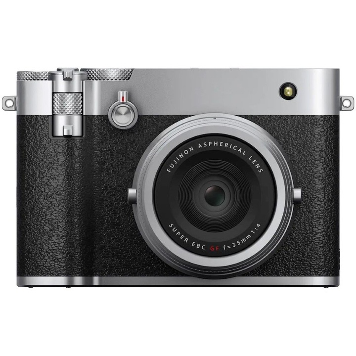Aparat Foto Compact Fujifilm GFX100RF, 102MP, 4K30p, Silver