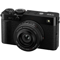 Aparat Foto Mirrorless Fujifilm X-E5, 40MP, 6K + Obiectiv XF 23mm F2.8 R WR, Black