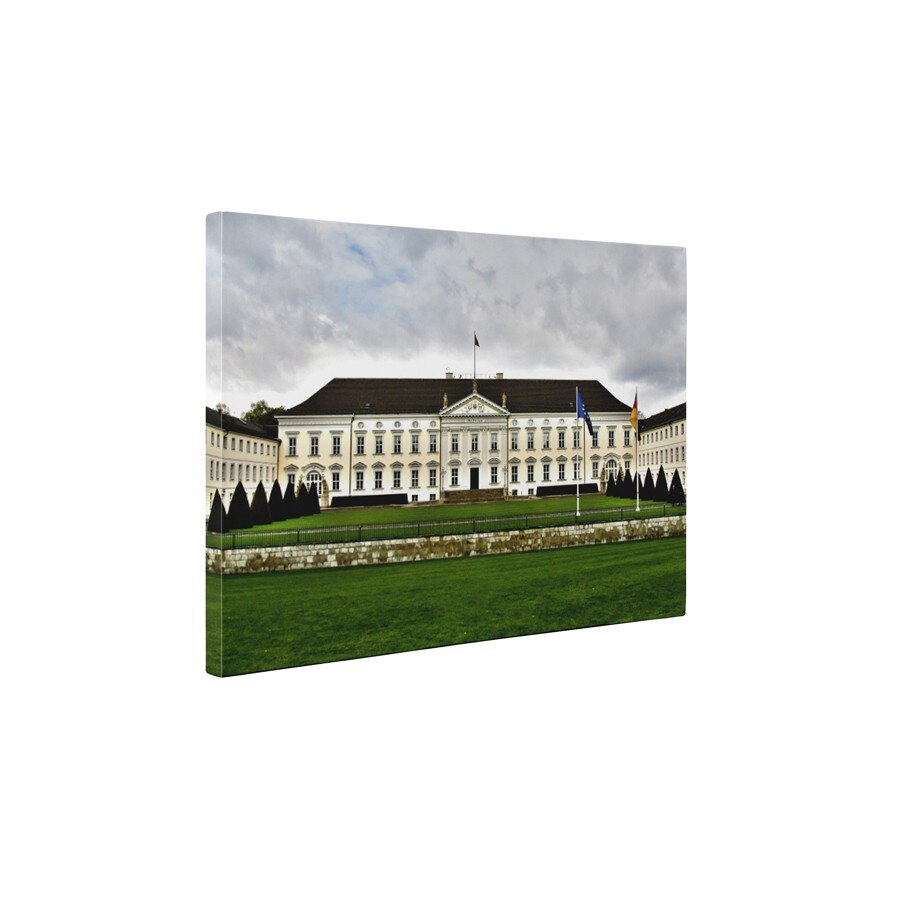 Palatul Bellevue din Berlin - Tablou Canvas - 60x75 cm