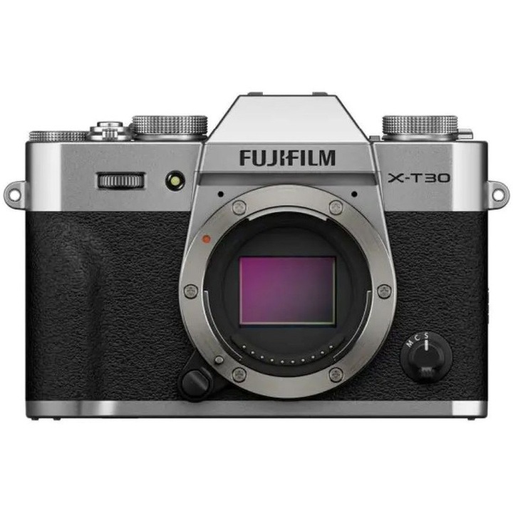 Aparat Foto Mirrorless Fujifilm X-T30 III, 26.1MP, Body, Silver