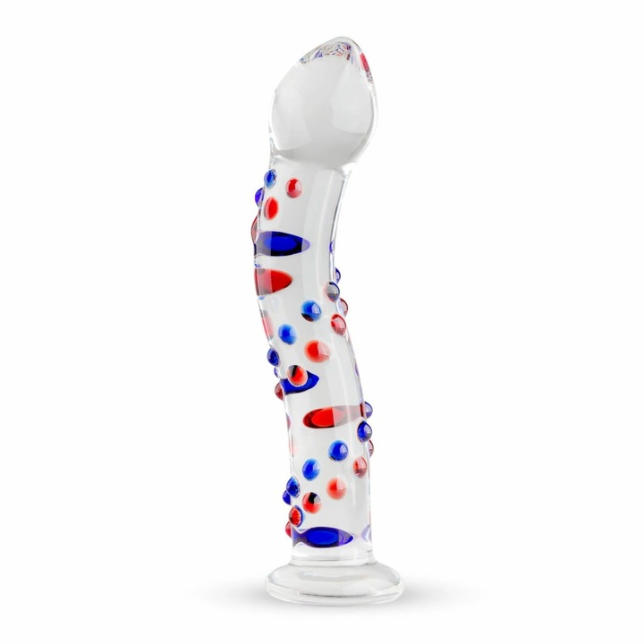 Dildo Gildo GLAS NO. 3, model intim, , 19 cm