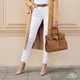 Curea Piele - Crem, 105 cm Lungime, Latime 3 cm, Curea Piele Naturala, Curele, Piele Naturala, Curea Piele