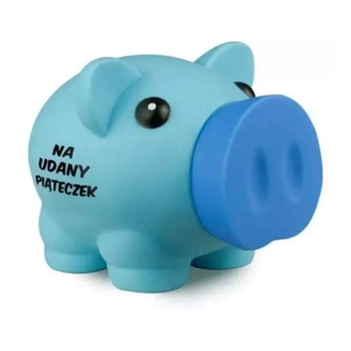 Skarbonka Big Piggy-14, Pan Dragon, 11,6x9x9cm, color roz