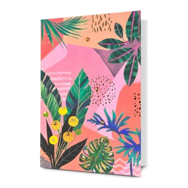 Felicitare Pan Dragon, design variat, cu elemente 3D, set cu envelopa