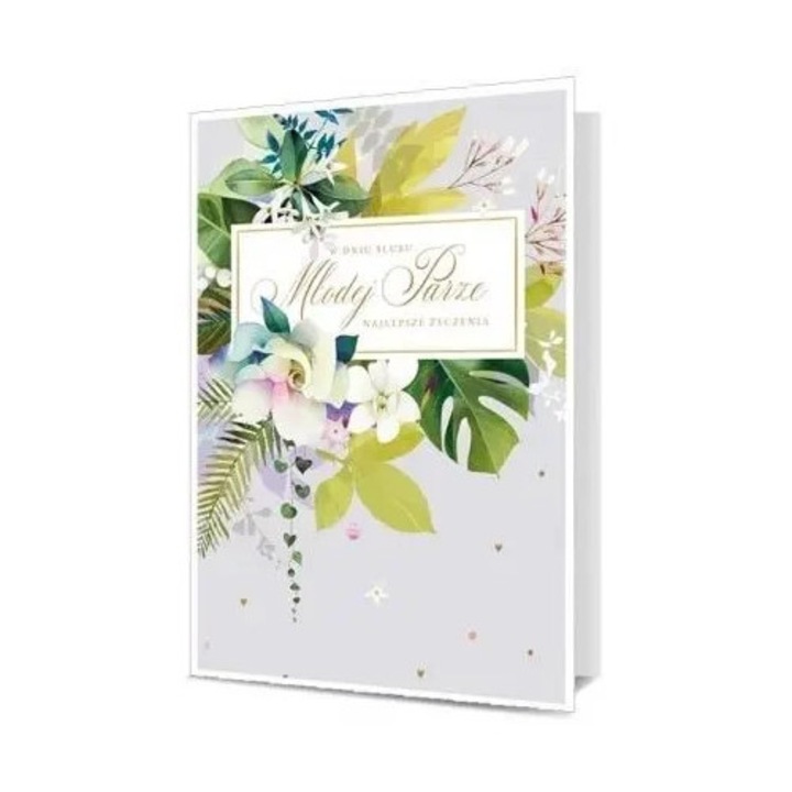 Felicitare de nunta Pan Dragon, model K. B6-1874, cu plic