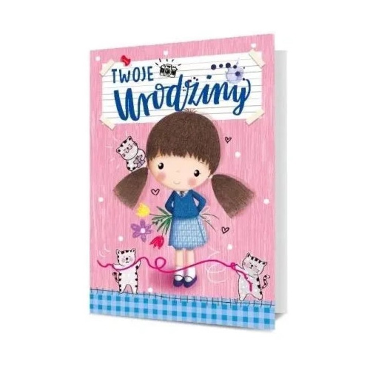 Felicitare Urodziny, Pan Dragon, cu plic, B6