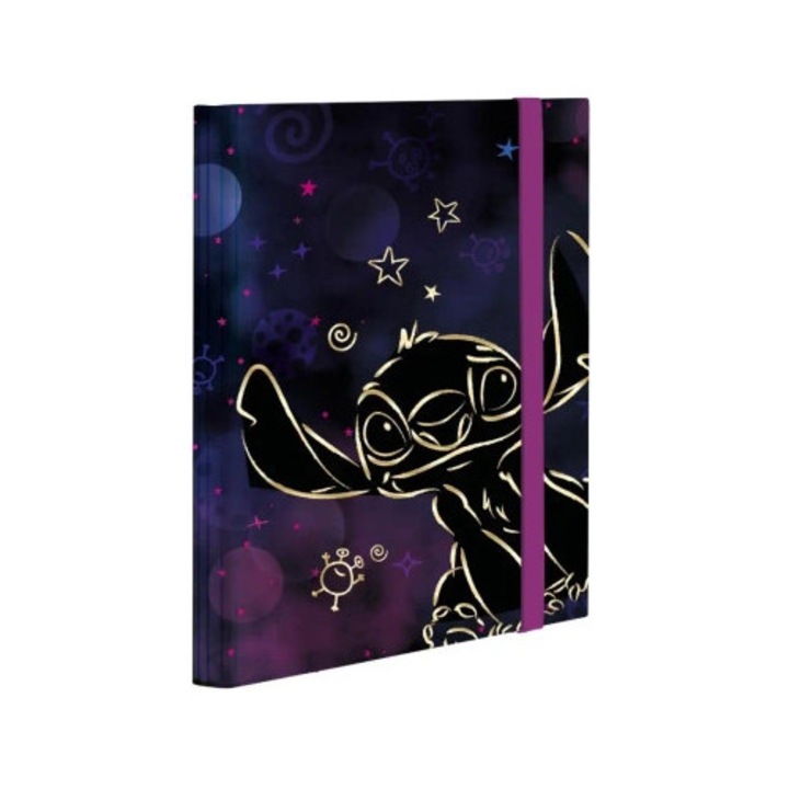 Mapa A5 Patio, Stitch, design elegant, compacta