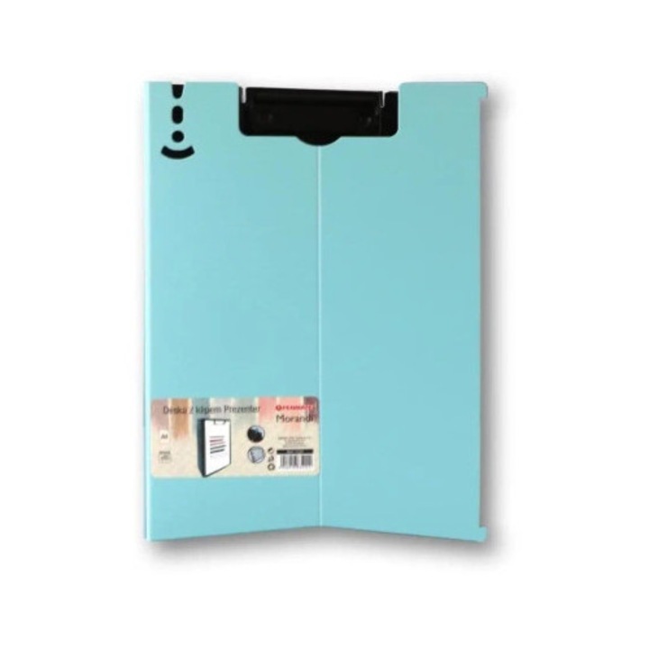 Deska A4 cu clip, Penmate, albastru-verde