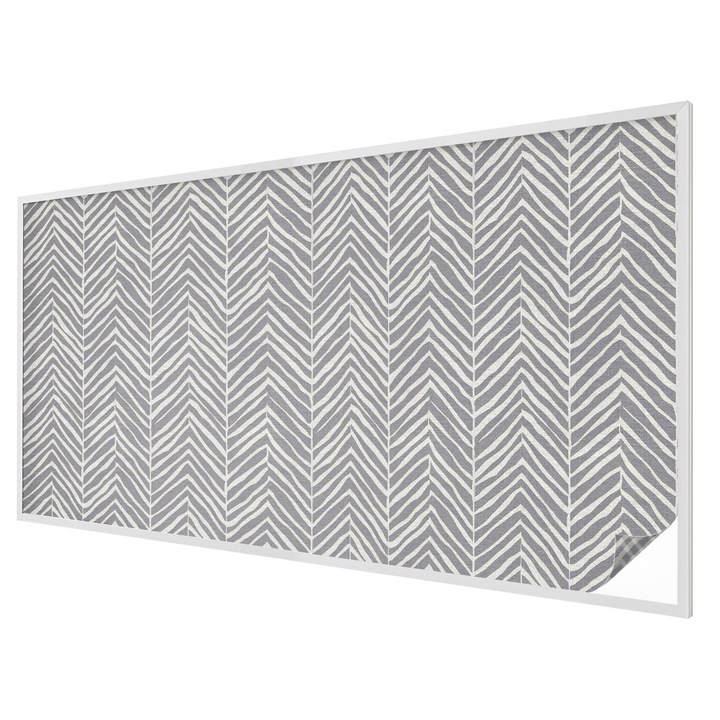 Folie geam vitraliu, Tulup, Model dinamic modern in zig-zag, Intimitate pentru Geamuri si Ferestre, 200x100 cm, Ideal Pentru Decor Interior, 010450850030000282046