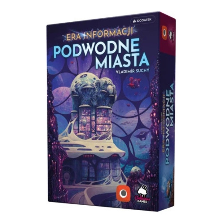 Podwodne Miasta: Era informatiei, Portal Games, joc de societate, extensie, necesita jocul de baza