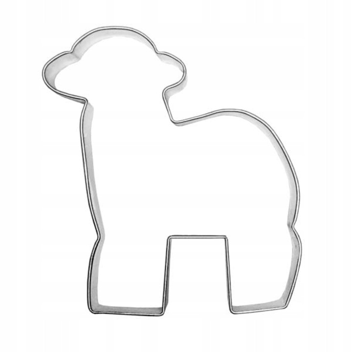 Forma pentru Fursecuri "Mielu", EkoForemki, metal, 6.4 cm, utilizare ușoară