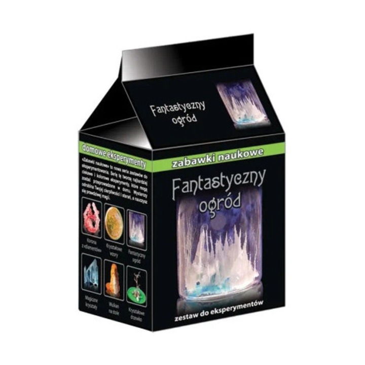 Set jocuri educative, Ranok-Creative, Zabawki naukowe, cristale colorate, 1-2 zile