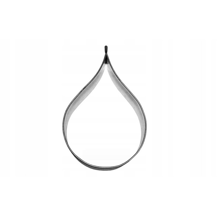 Forma metalica lacrima EkoForemki 4.8 cm, otel galvanizat, usoara, durabila