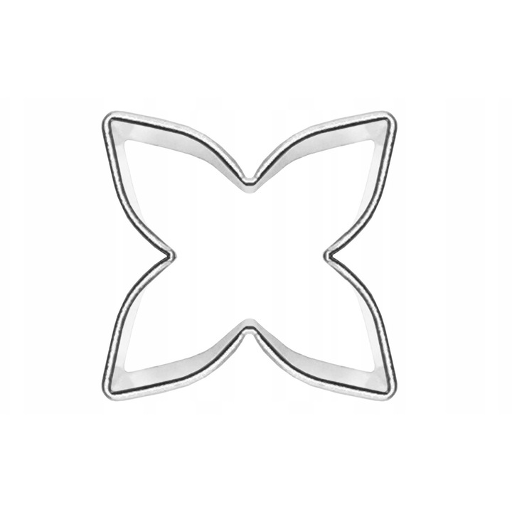 Mini formă tăietor flori, EkoForemki, inox, 2 cm, ușor de utilizat