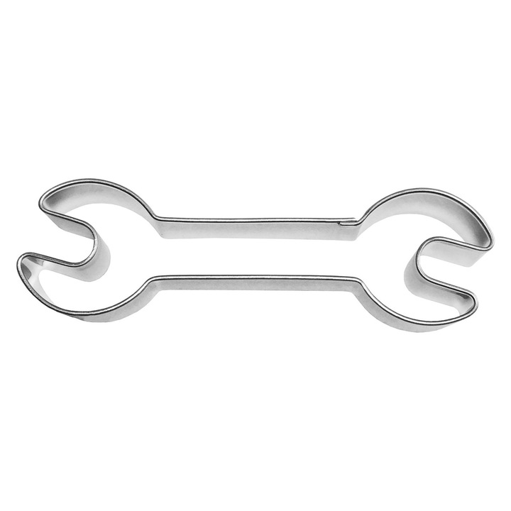 Forma metalică cheie pentru prăjituri EkoForemki, oțel inoxidabil, 8.6cm