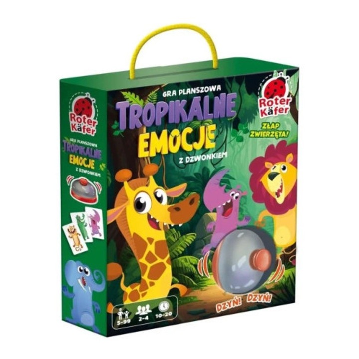 Joc pentru copii, Roter Kafer, Tropikalne emocje z dzwonkiem, multicolor