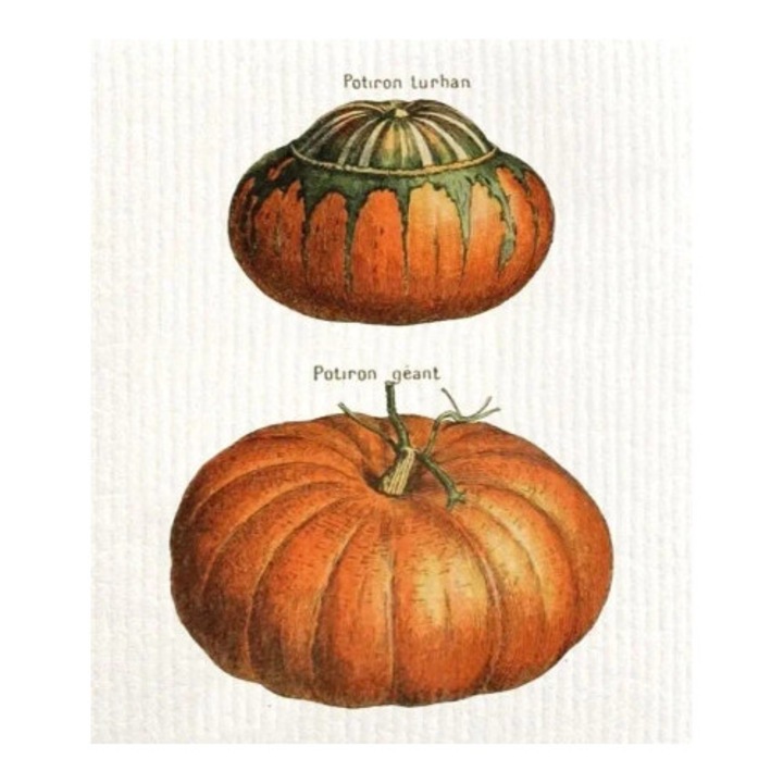 Schiereczka de bucatarie Skona Ting, multicolor, 100% naturala, biodegradabila, 30x40cm