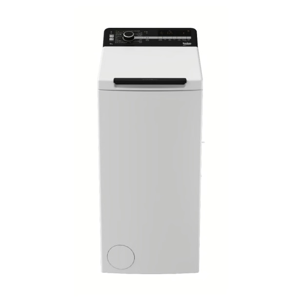 Masina de spalat rufe verticala BEKO BTL1WFP10622DE, 6 kg, alb, 1200 rpm, 90x40x60cm