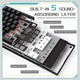 Клавиатура за гейминг Ajazz AK820 с 75% бутон, кабелна Type-C, механична, с възможност за гореща смяна, 5-слойна шумопоглъщаща пяна, бяла LED подсветка, черна