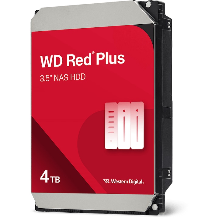 Hard Disk 3.5" Western Digital 4TB SATA3 24x7 NAS