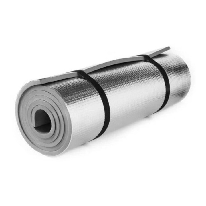 Saltea camping Spokey, 180x50cm, 1cm grosime, impermeabila, set cu elastic de transport