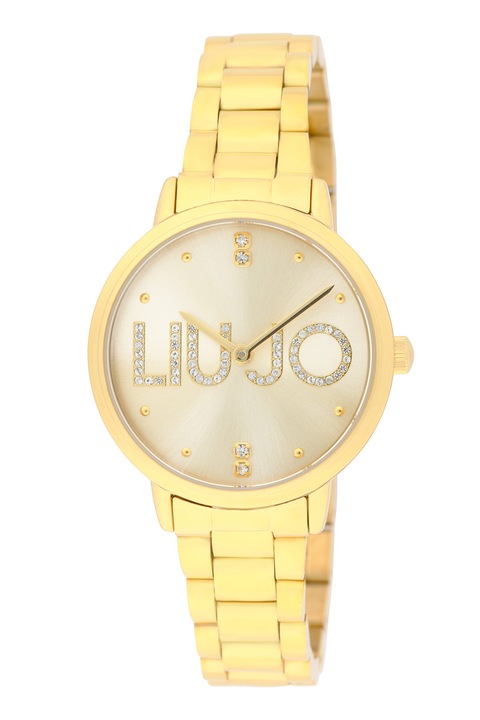 Liu Jo, Ceas analog cu cadran decorat cu cristale, Auriu