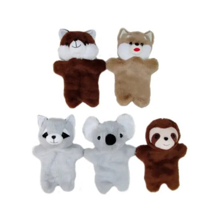 Jucarie de plus Sun-Day, papusa animal, 26cm, mix de culori