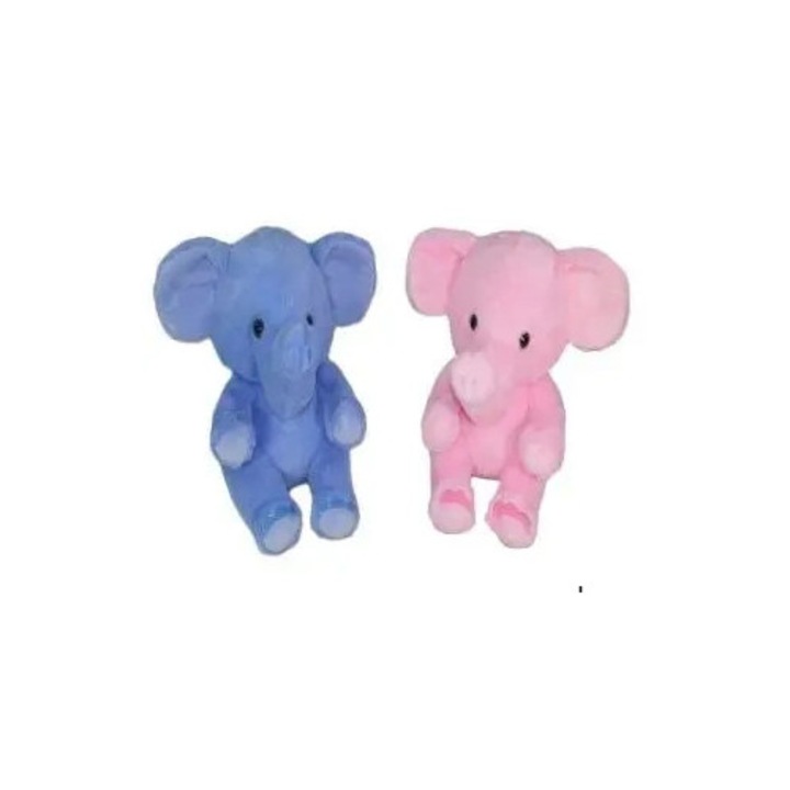 Jucarie de plus Slon 30cm Sun-Day, mix de culori