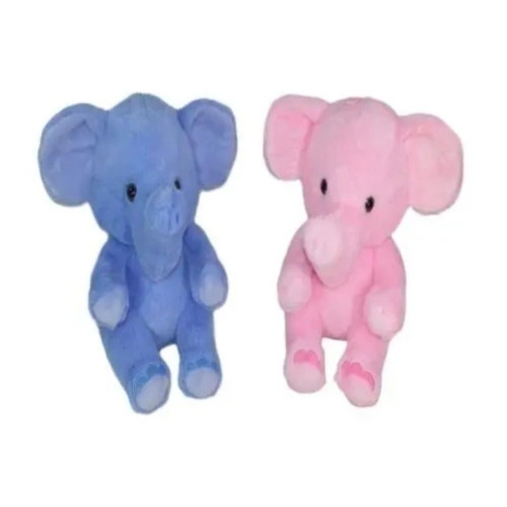 Elefant de plus 25cm, Sun-Day, mix de culori