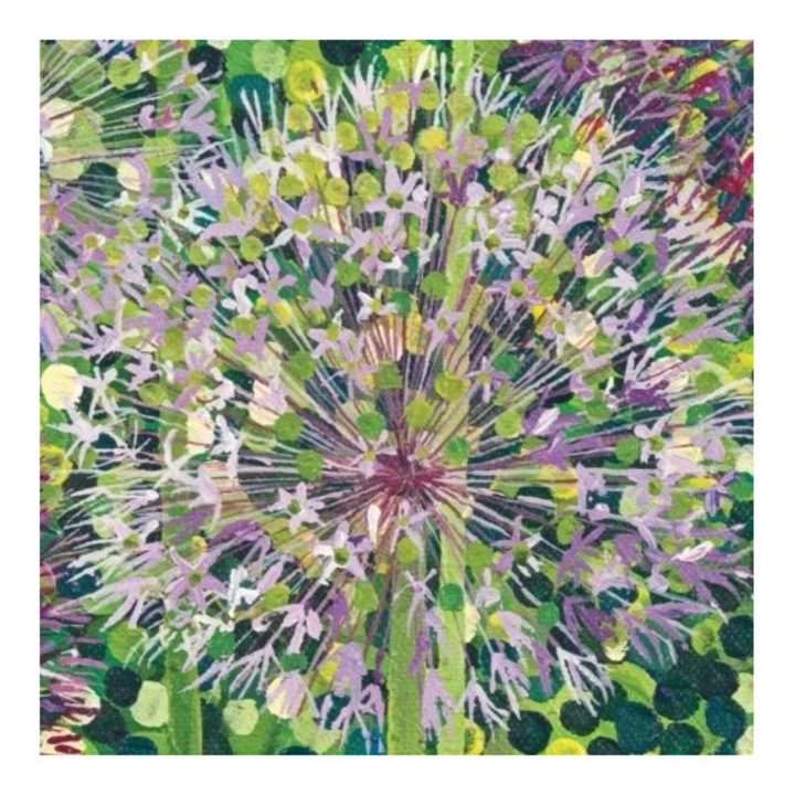 Felicitare cu plic, Susan Entwistle, Czosnek bialawy