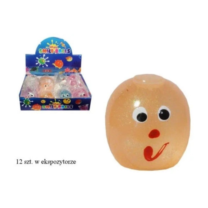 Gniotek antistres, SWEDE, multicolor, 1 bucata