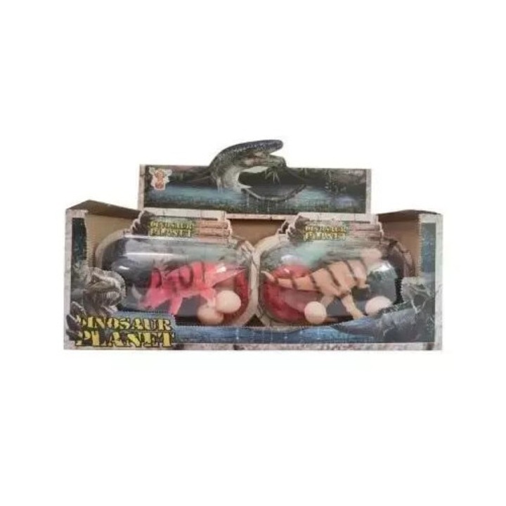 Figurine dinozauri set, SWEDE, mix, colorat