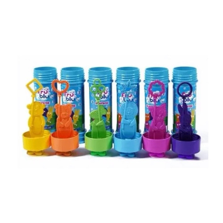 Set Jucarii Interactive TM Toys Fru Blu Surprise 50ml, 6 animale, multicolor