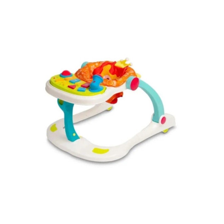 Toyz multifunkcionális bébitaxi, 4 az 1-ben, interaktív panellel, állítható magasságú, 56x71x52cm