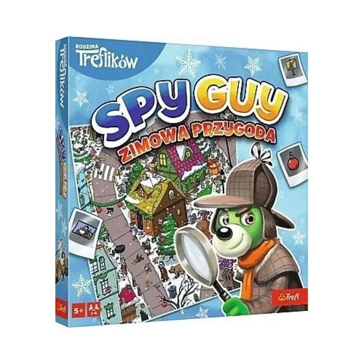 Társasjáték, Trefl, Spy Guy: Téli Kaland, 28 kártya, 10 bomba, szett